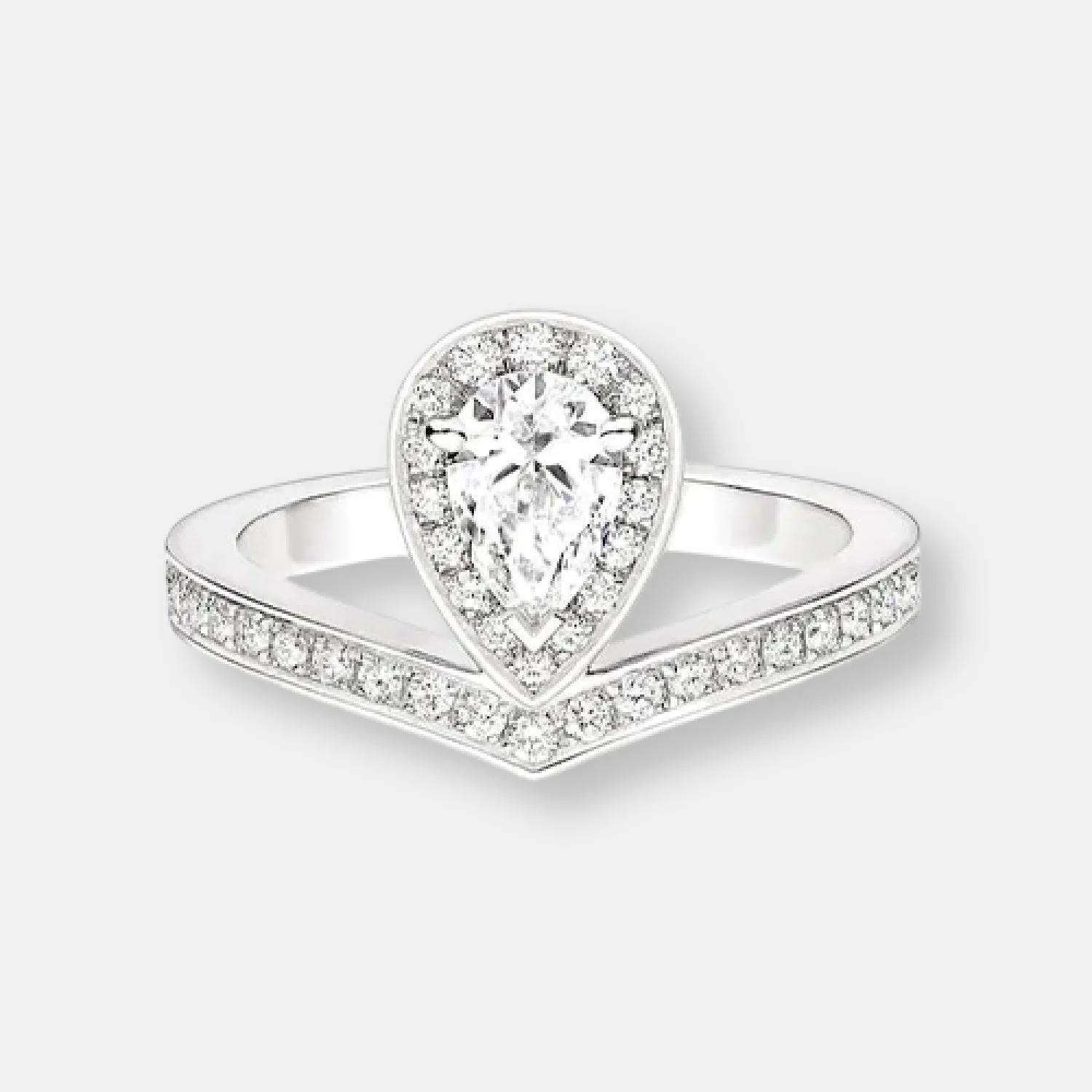 Solitaire joséphine aigrette